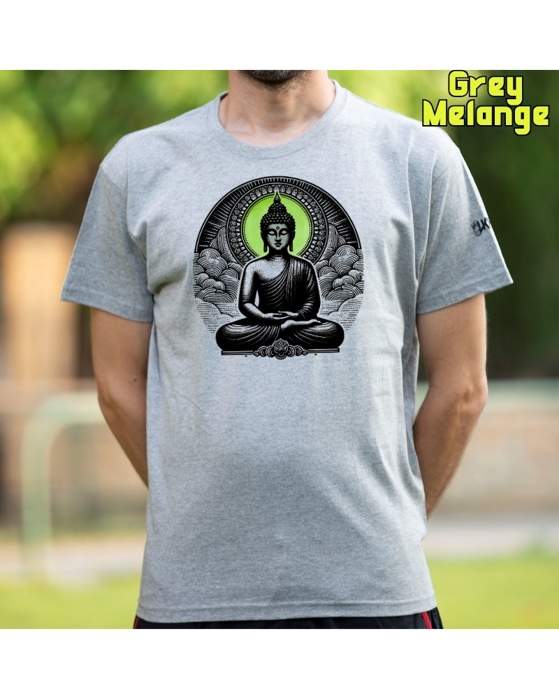 Camiseta hombre manga corta - Buda