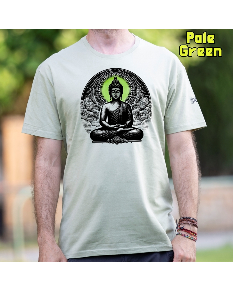 Camiseta hombre manga corta - Buda