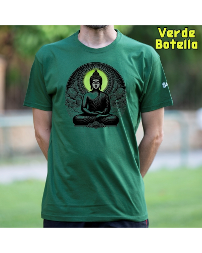 Camiseta hombre manga corta - Buda