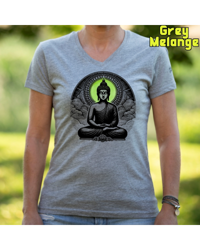 Camiseta Mujer Manga Corta - Buda
