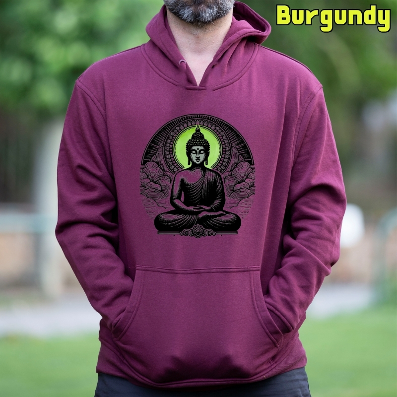Buda - Sudadera Hombre Con Capucha
