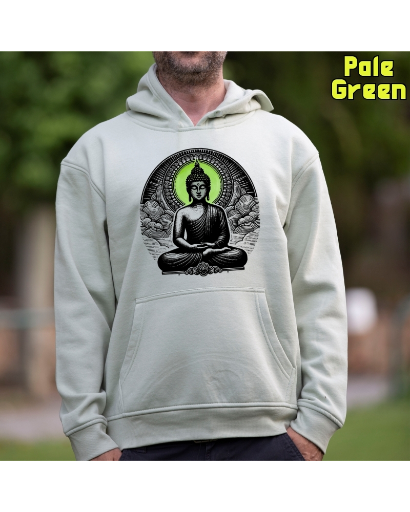 Sudadera hombre con capucha Buda