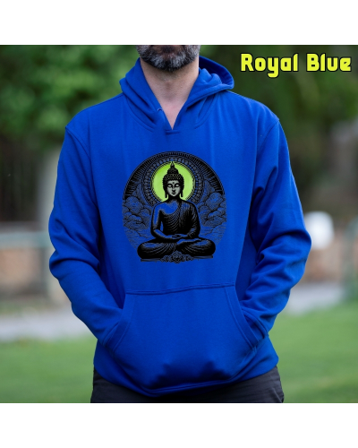 Sudadera hombre con capucha Buda