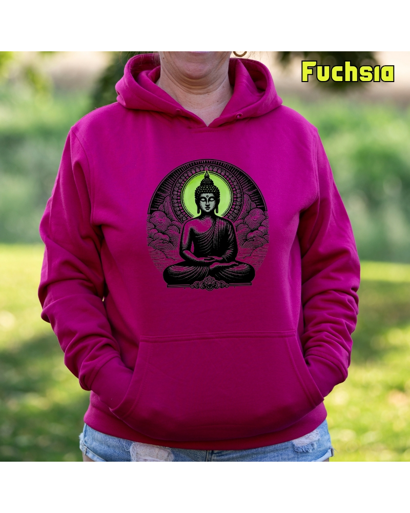 Sudadera mujer con capucha Buda