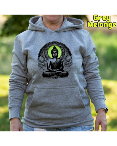 Buda - Sudadera mujer con capucha
