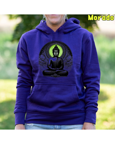 Buda - Sudadera mujer con capucha