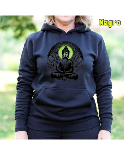 Buda - Sudadera mujer con capucha