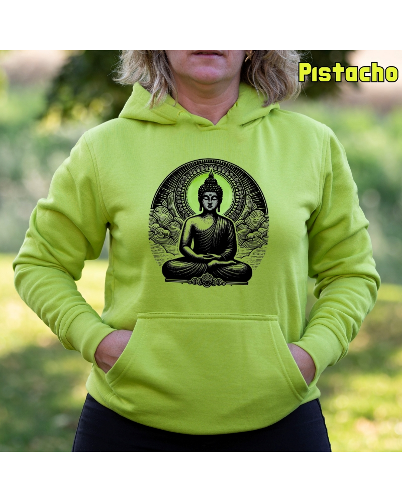 Sudadera mujer con capucha Buda