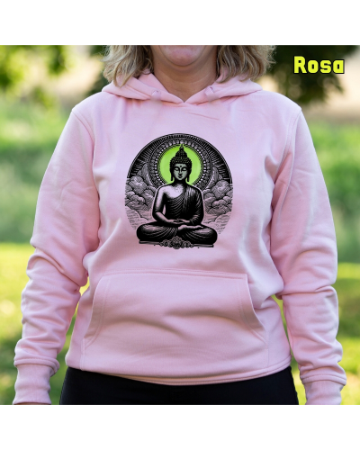 Buda - Sudadera mujer con capucha