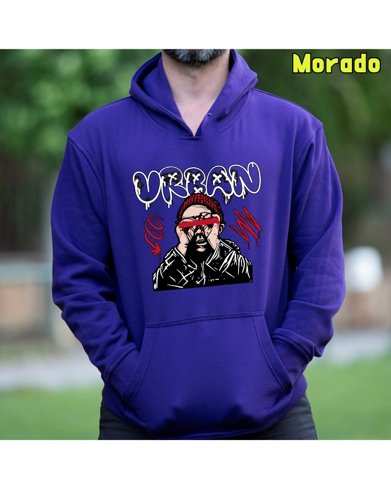 Sudadera hombre con capucha Urban