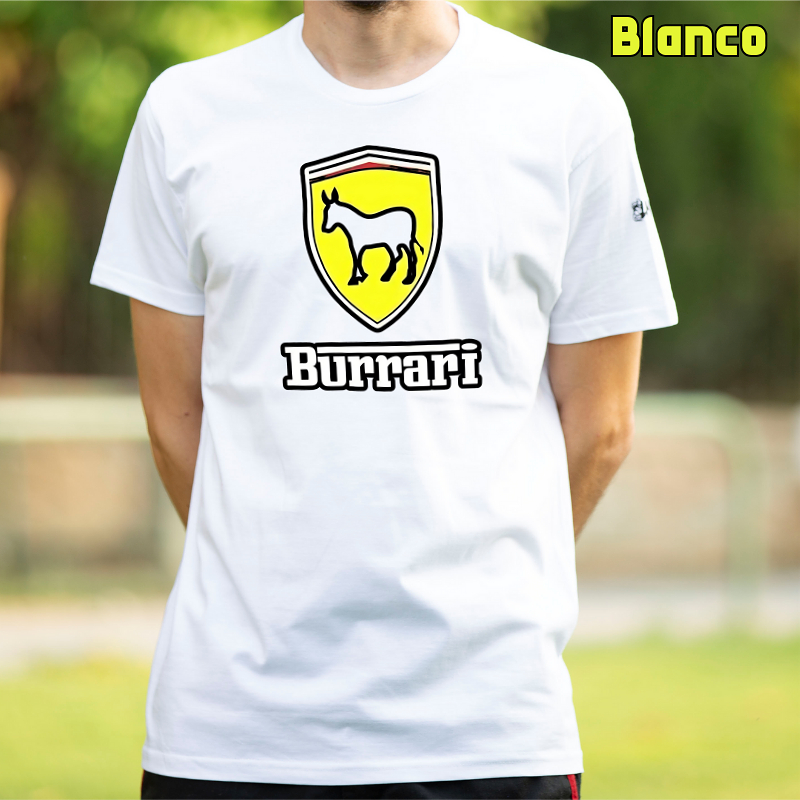Burrari - Camiseta hombre manga corta