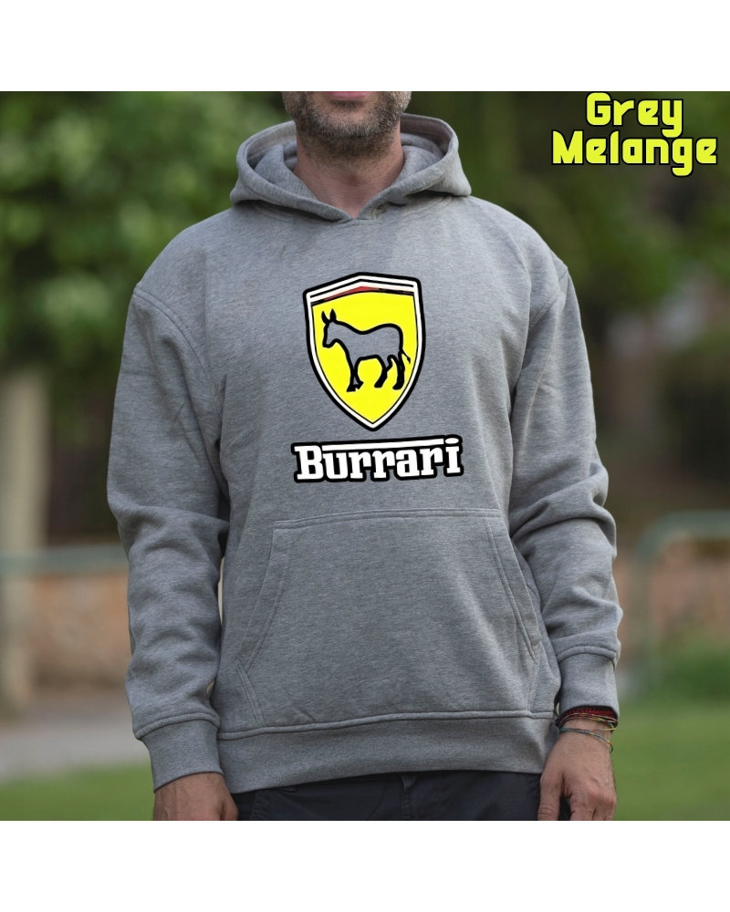 Burrari - Sudadera Hombre Con Capucha
