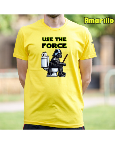 Camiseta hombre  manga corta - Use The Force