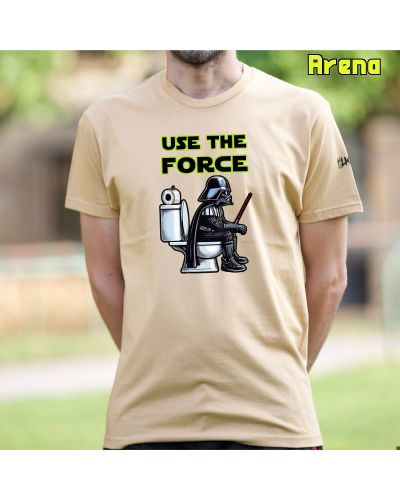 Camiseta hombre  manga corta - Use The Force