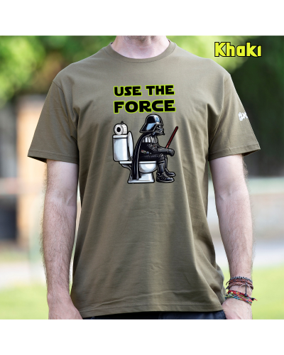 Camiseta hombre  manga corta - Use The Force