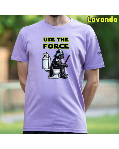 Camiseta hombre  manga corta - Use The Force