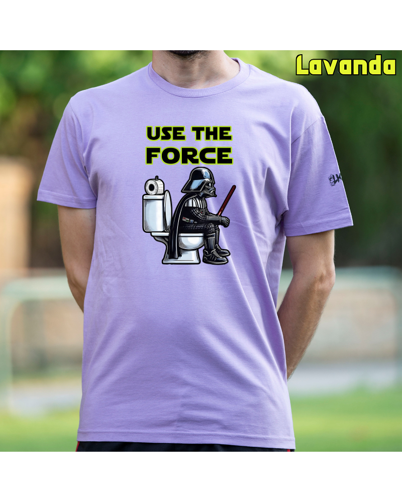 Camiseta hombre  manga corta - Use The Force