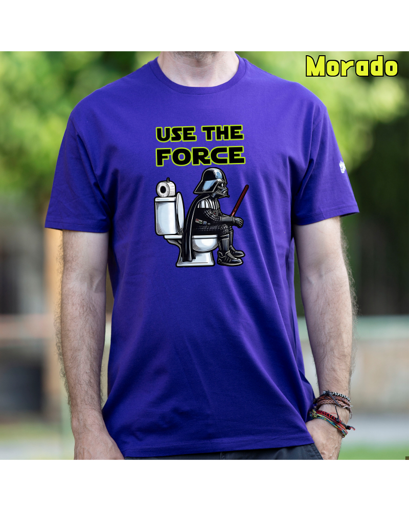 Camiseta hombre  manga corta - Use The Force