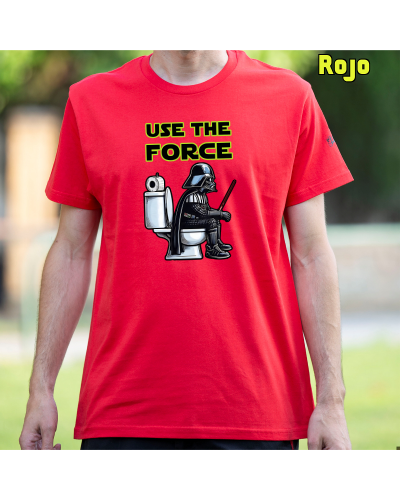 Camiseta hombre  manga corta - Use The Force