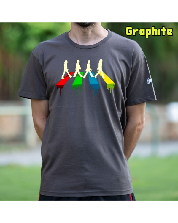 Camiseta Hombre Manga Corta-The Four Graphite