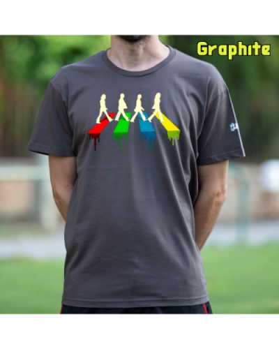 Camiseta Hombre Manga Corta-The Four Graphite