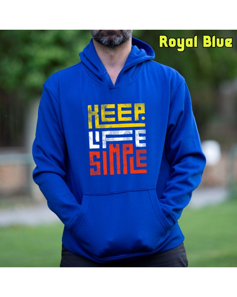 Keep Live Simple - Sudadera Hombre Con Capucha