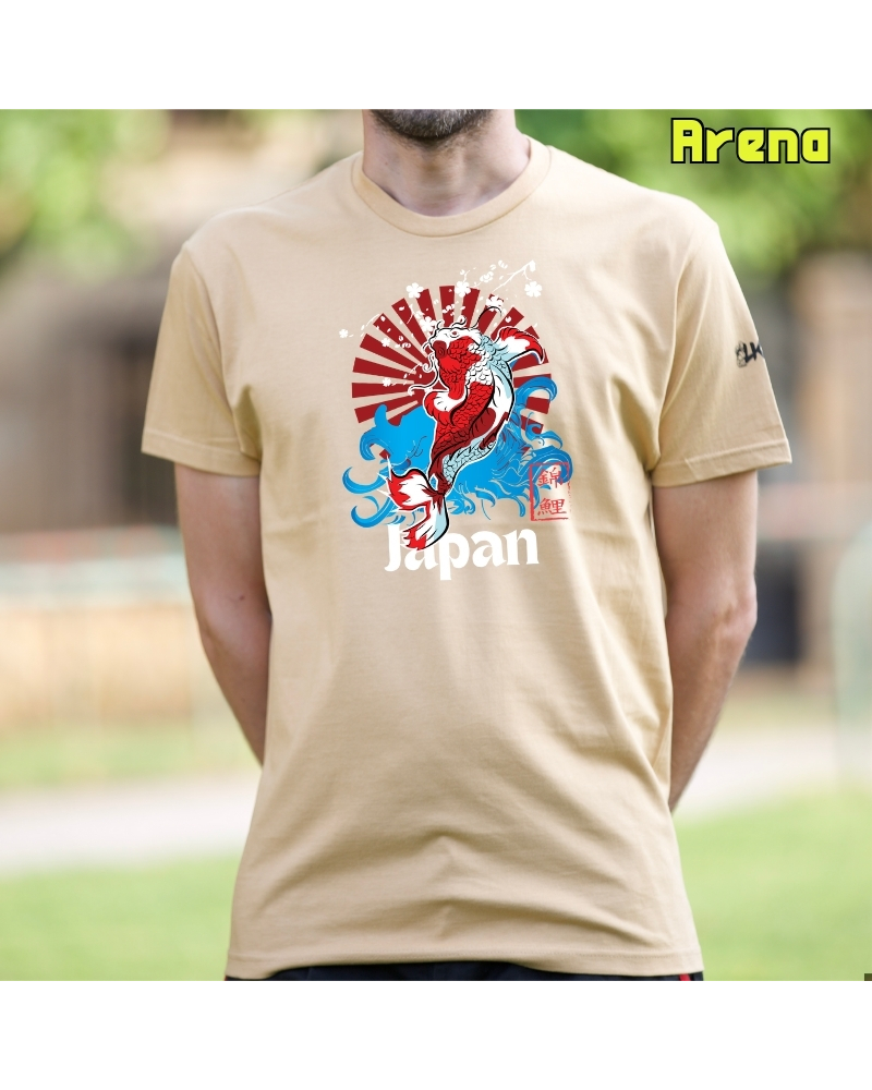 Camiseta hombre manga corta - Red Japan