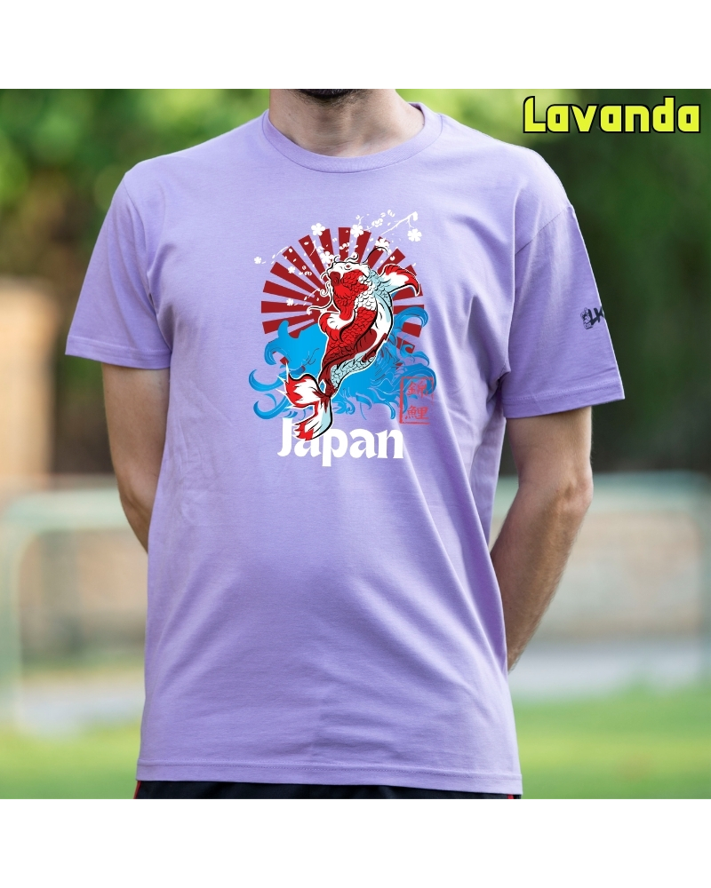Camiseta hombre manga corta - Red Japan