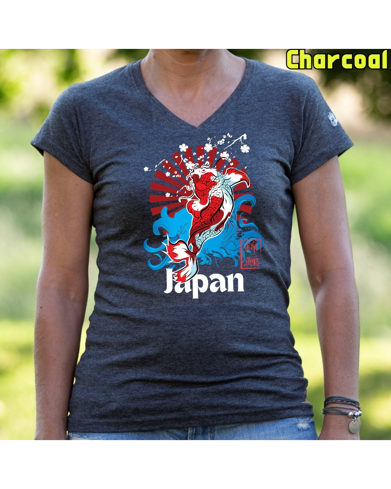 Red Japan - Camiseta Mujer Manga Corta