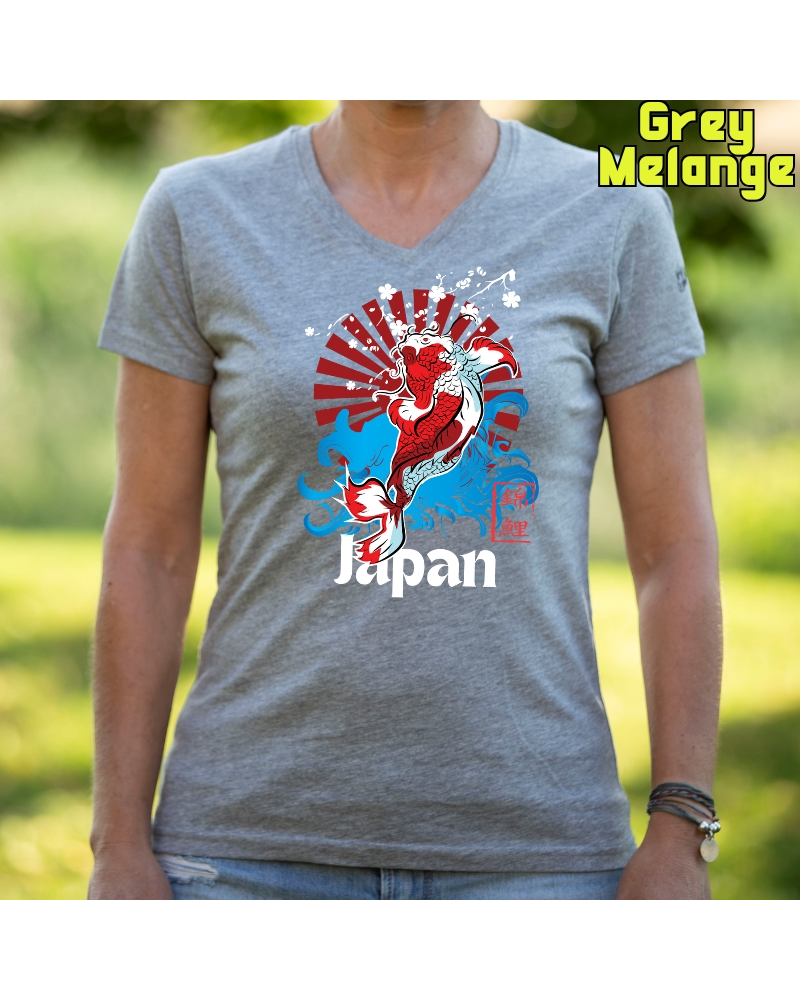 Red Japan - Camiseta Mujer Manga Corta
