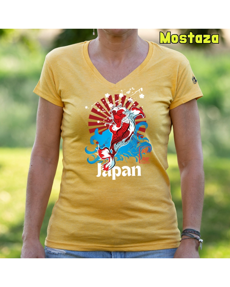 Camiseta Mujer Manga Corta - Red Japan