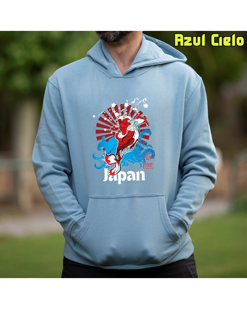 Red Japan - Sudadera Hombre Con Capucha