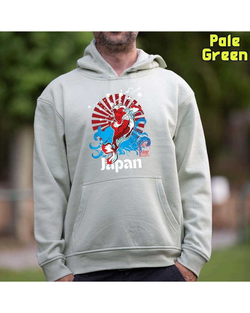 Sudadera hombre con capucha Red Japan