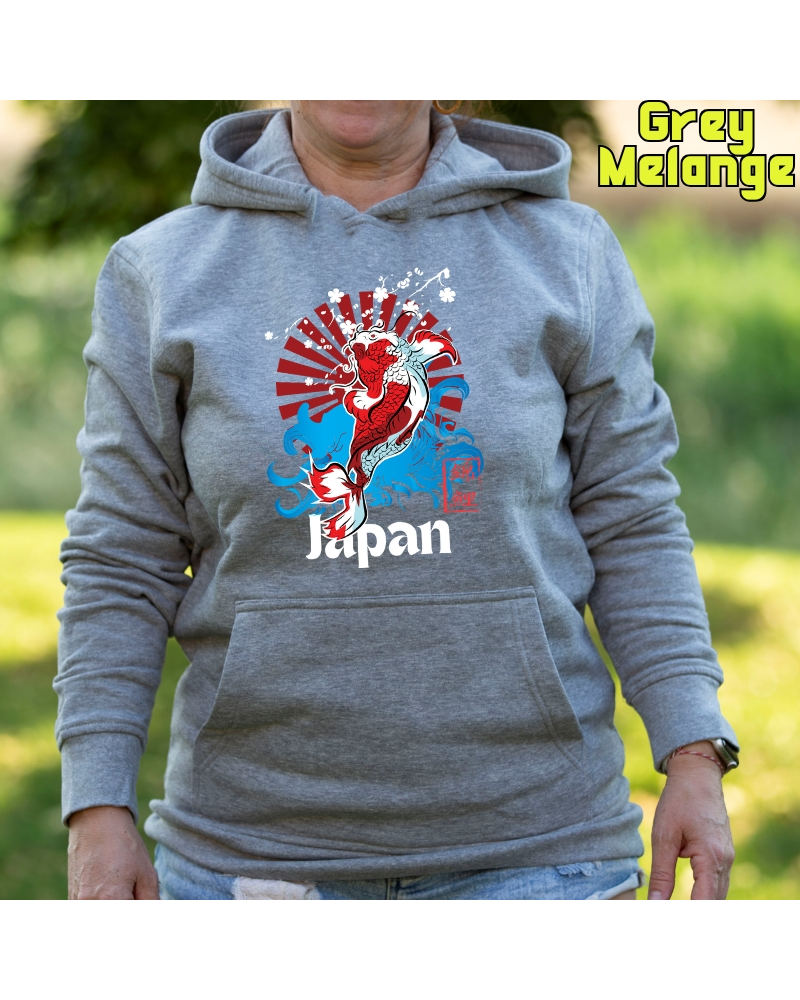 Red Japan - Sudadera mujer con capucha
