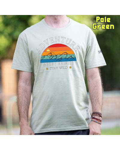 Camiseta hombre Monte Rainier - manga corta