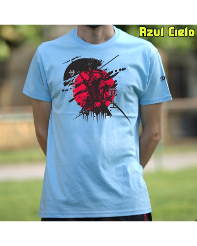 Camiseta hombre manga corta - Red Samurai