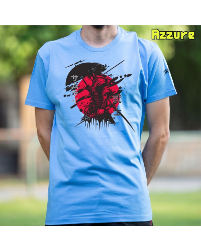 Camiseta hombre manga corta - Red Samurai