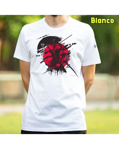 Camiseta hombre manga corta - Red Samurai
