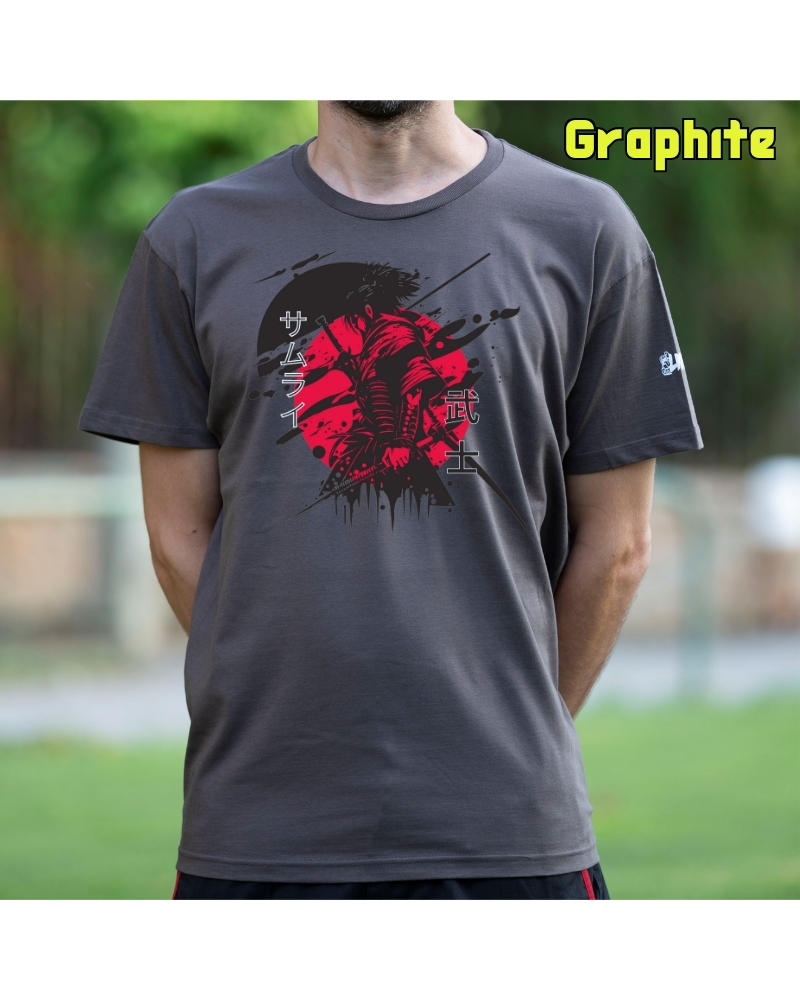 Camiseta hombre manga corta - Red Samurai
