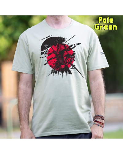 Camiseta hombre manga corta - Red Samurai