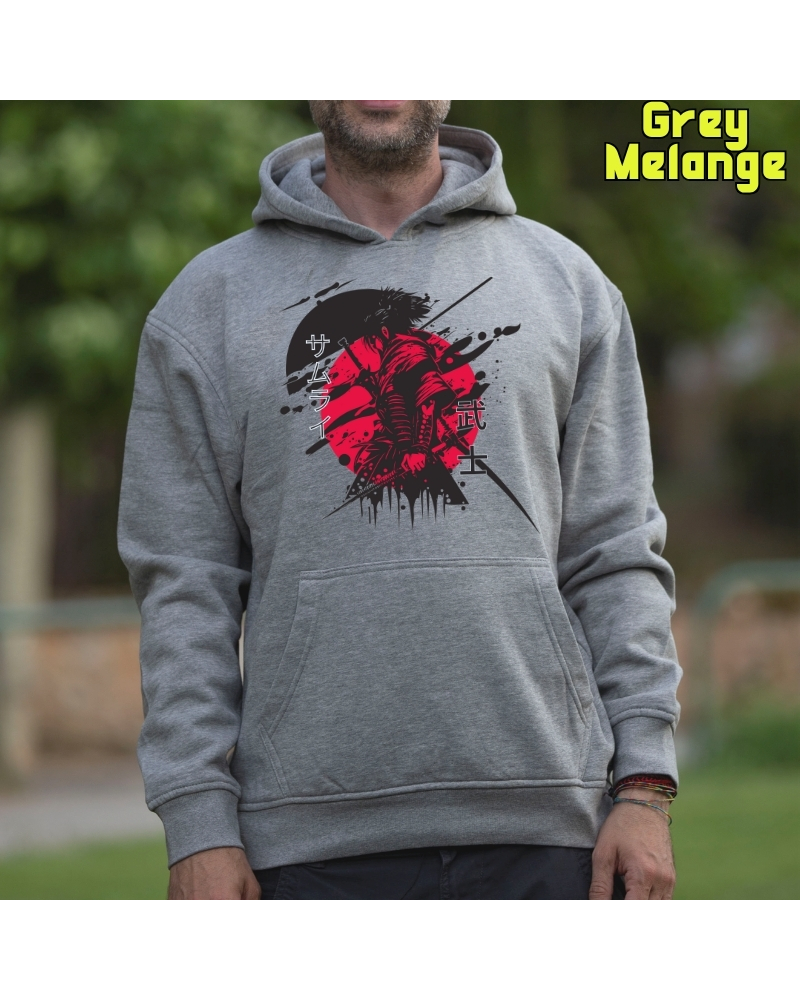 Red Samurai - Sudadera Hombre Con Capucha