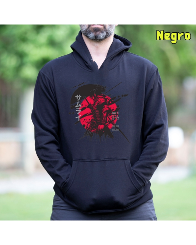 Red Samurai - Sudadera Hombre Con Capucha