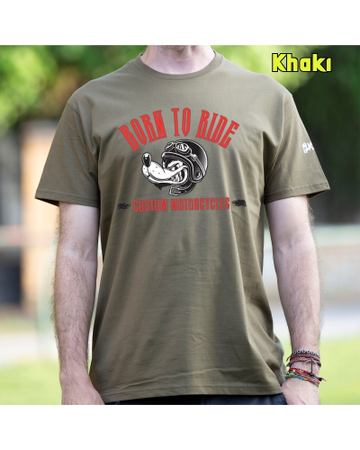 Camiseta hombre manga corta - Custom Motor