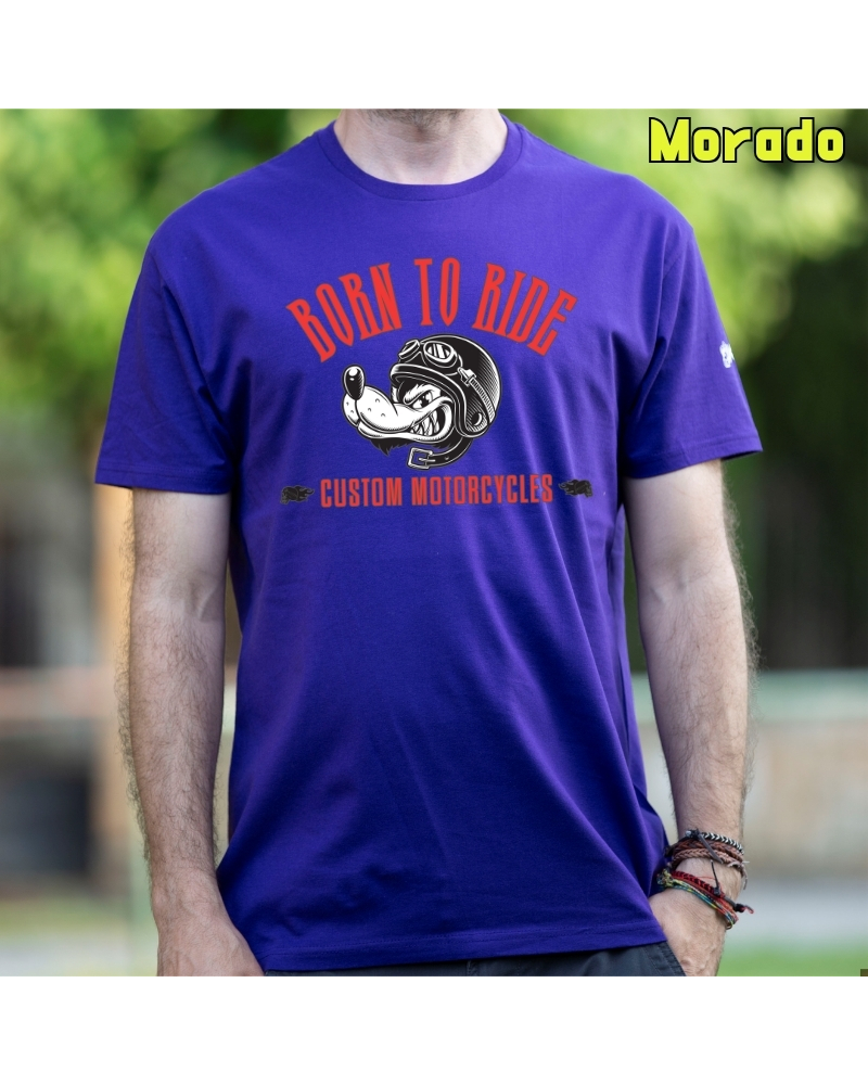 Camiseta hombre manga corta - Custom Motor