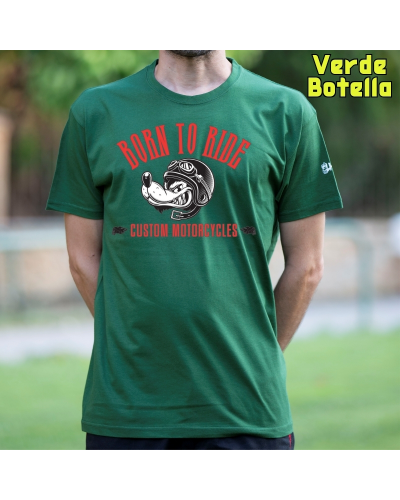 Camiseta hombre manga corta - Custom Motor