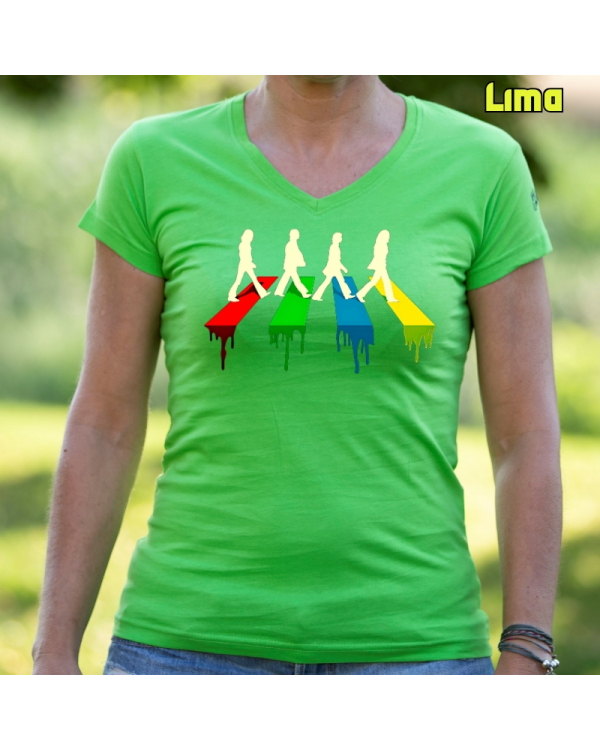 Camiseta Mujer Manga Corta-The Four Lima