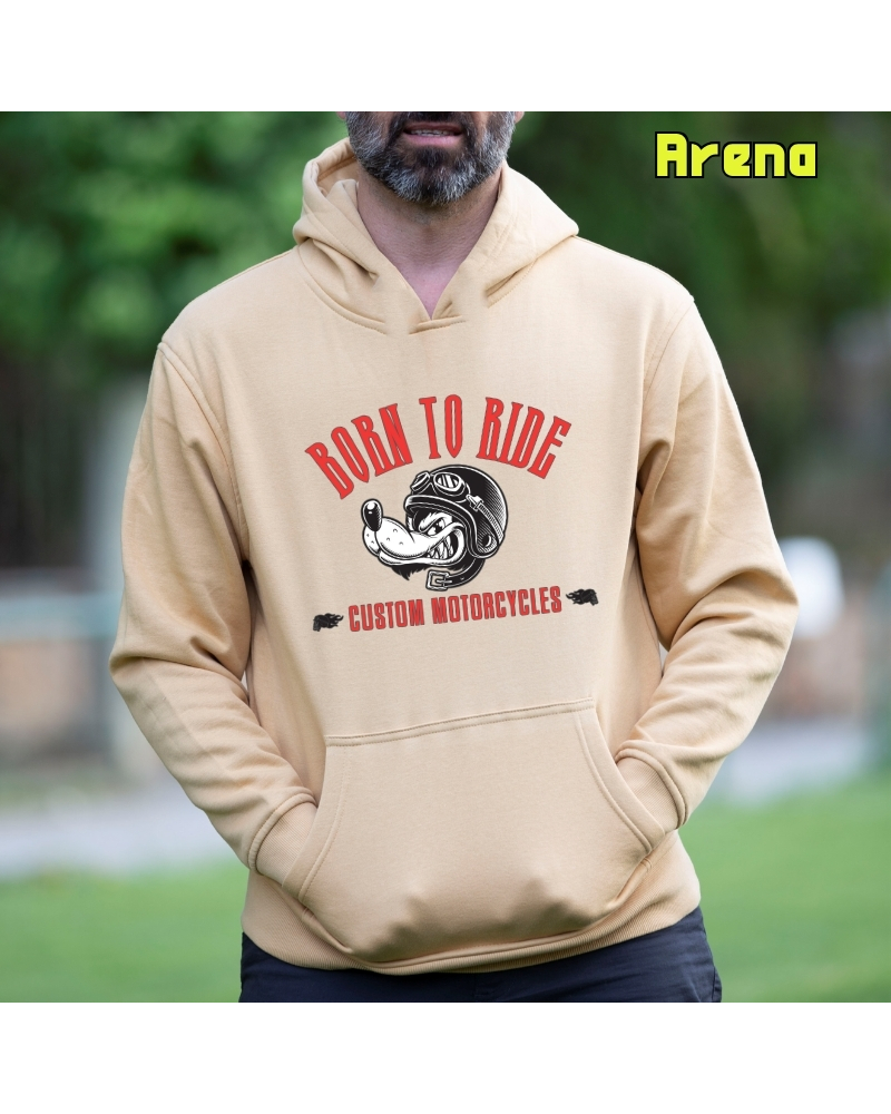 Sudadera hombre con capucha Custom Motor