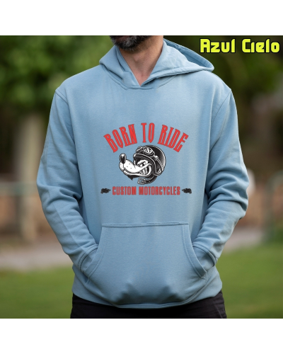 Sudadera hombre con capucha Custom Motor