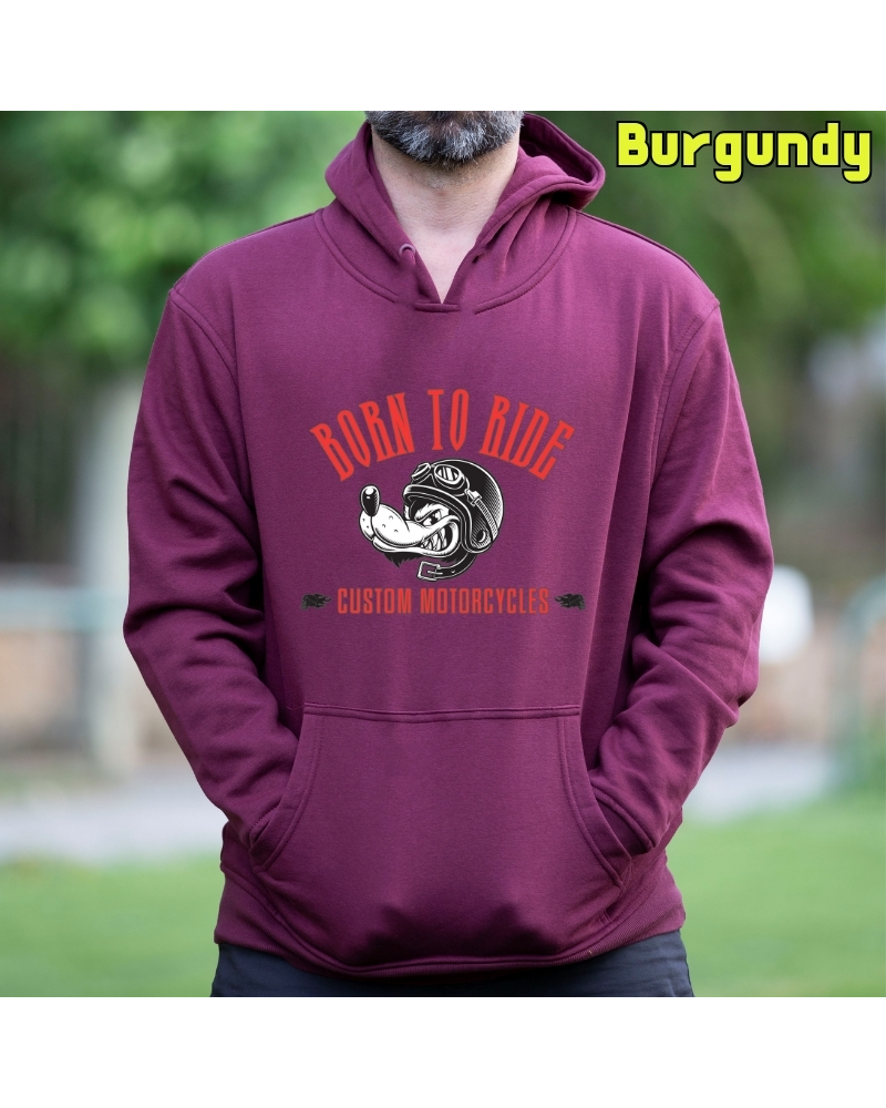 Sudadera hombre con capucha Custom Motor