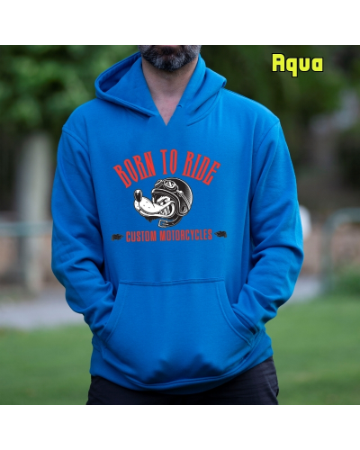 Sudadera hombre con capucha Custom Motor